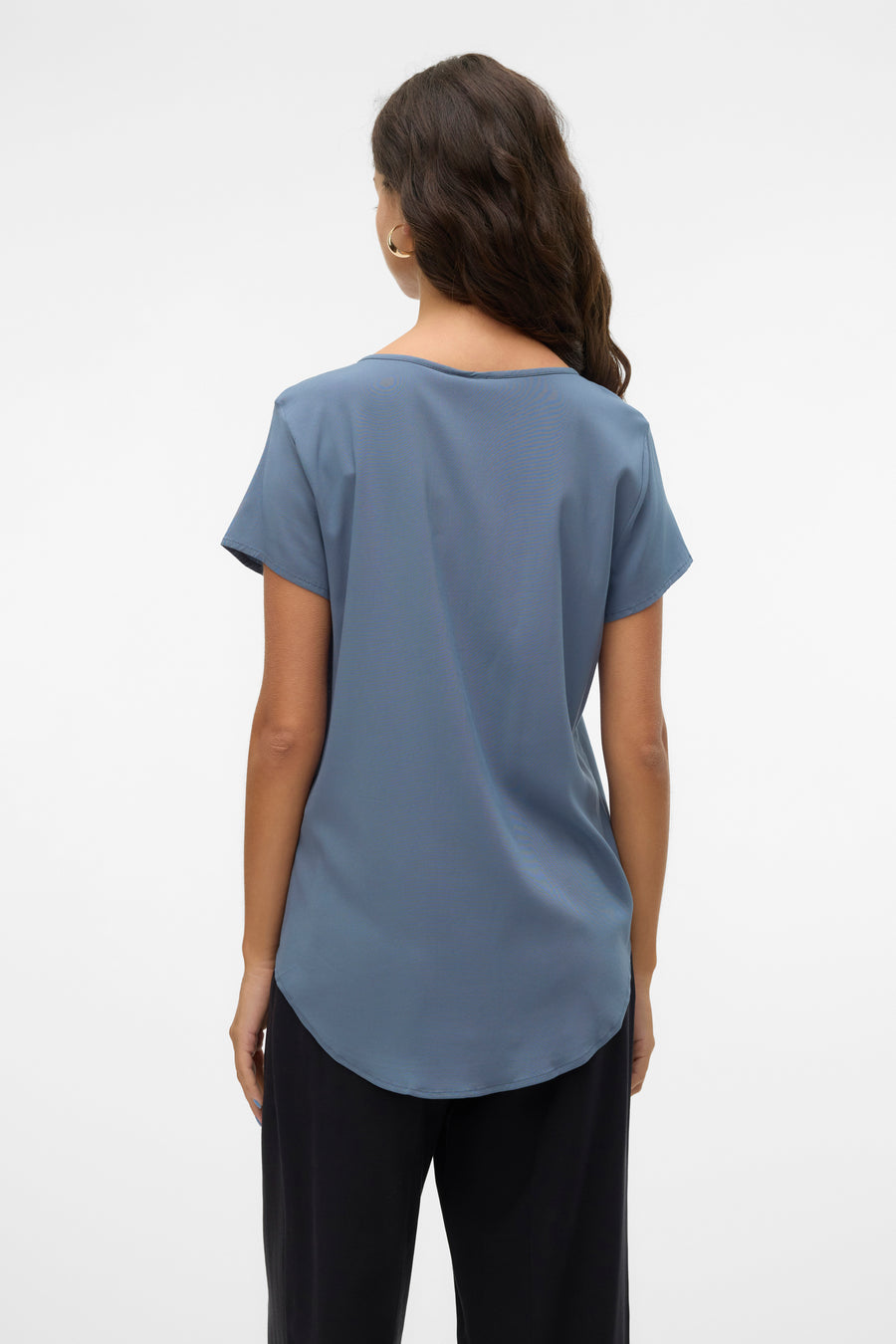 Blouse à manches courtes - bleu - VERO MODA®