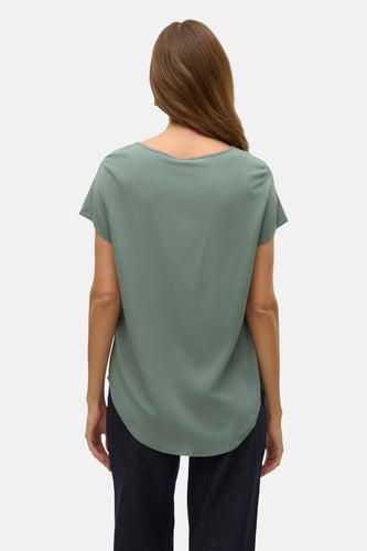 Blouse à manches courtes - vert - VERO MODA®