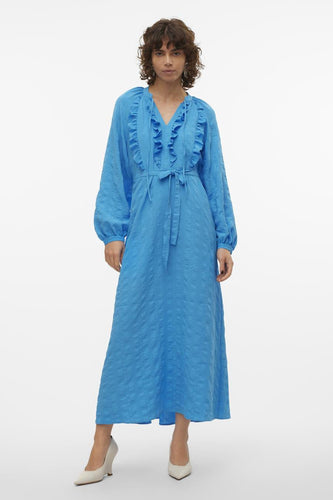 VMGINNY FABI LS ANKLE DRESS WVN GA