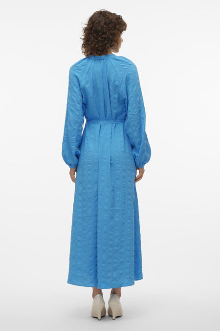VMGINNY FABI LS ANKLE DRESS WVN GA