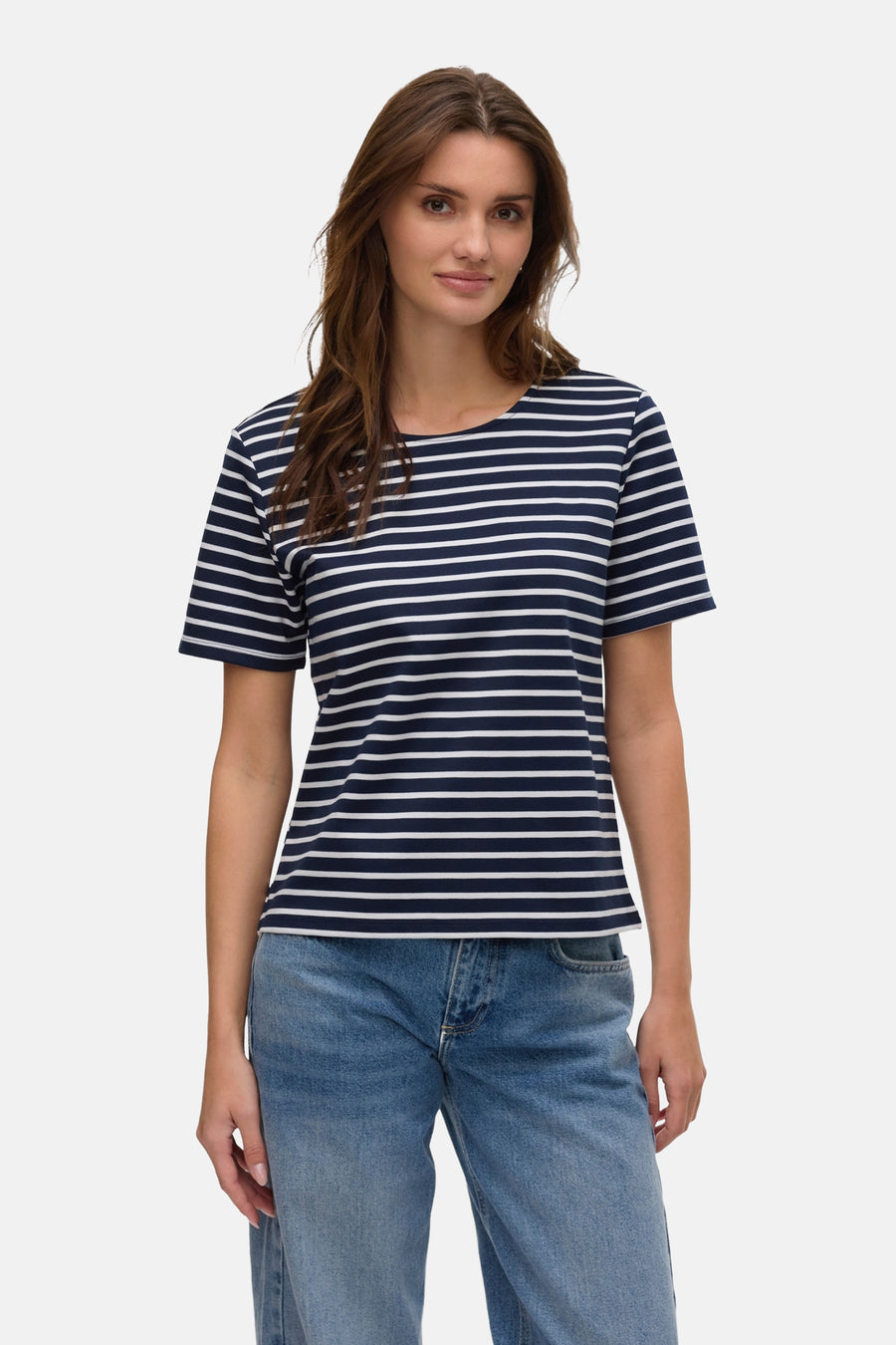 T-shirt met korte mouwen - blauw - VERO MODA®