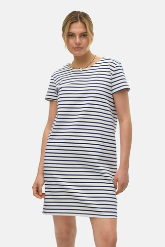 Robe à manches courtes - bleu - VERO MODA®