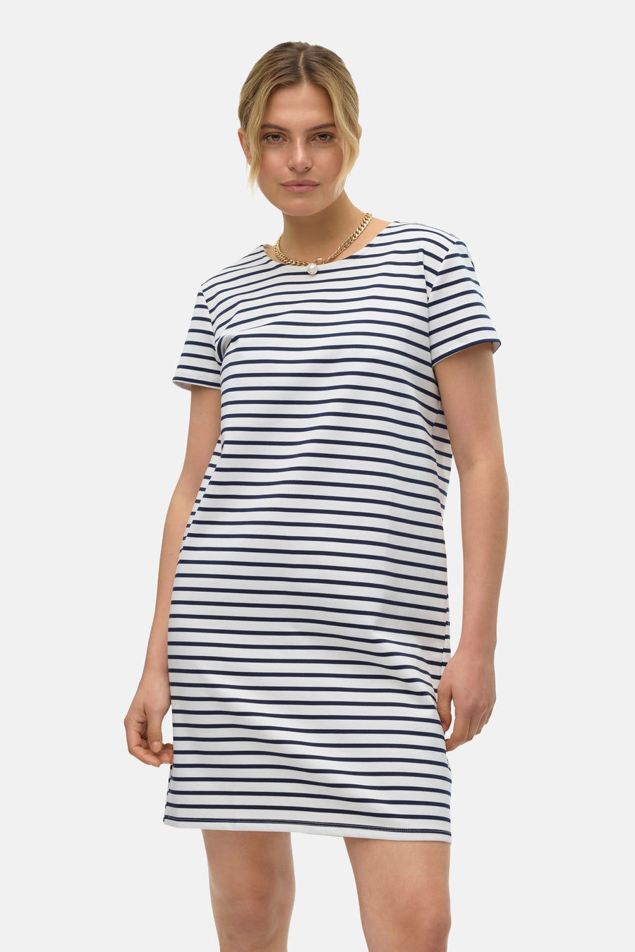 Robe à manches courtes - bleu - VERO MODA®