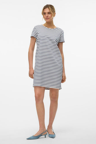 Robe à manches courtes - bleu - VERO MODA®
