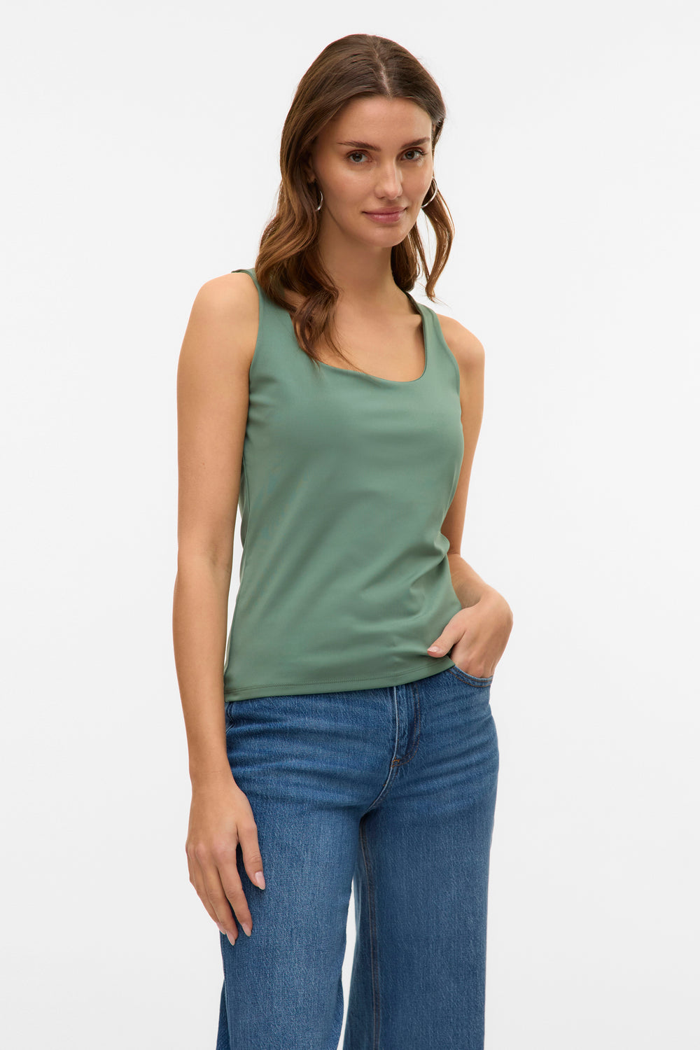 Top (zonder mouwen) Groen - VERO MODA®