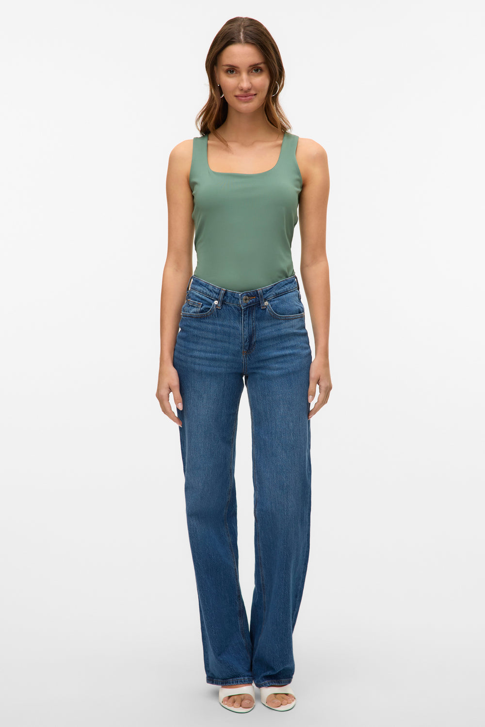Top (zonder mouwen) Groen - VERO MODA®