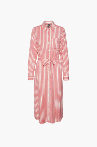 Robes à manches longues - rose