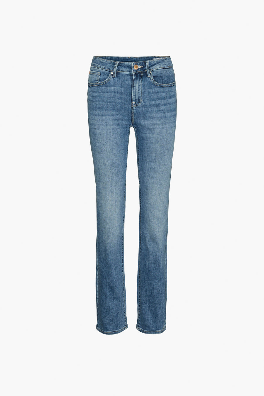 Straight jeans - mid blue denim - VERO MODA®