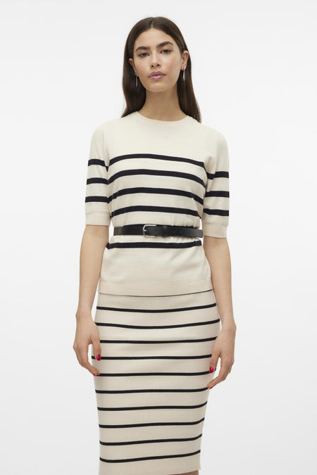 VMSABA PLAIN SS O-NECK PULLOVER GA NOOS