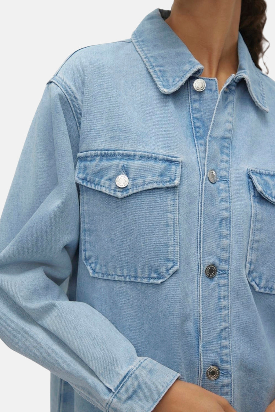 Chemise en jean - light blue denim - VERO MODA®