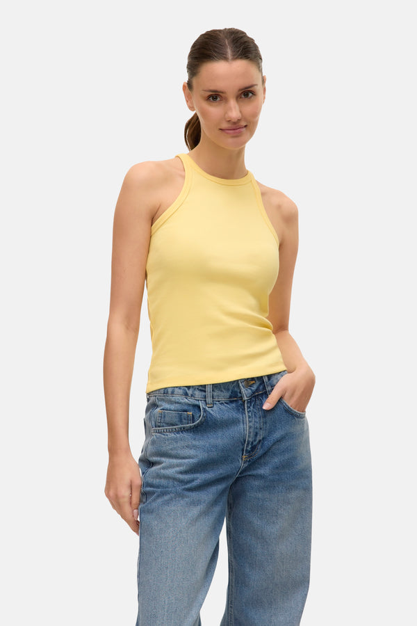 Top (zonder mouwen) Geel - VERO MODA®