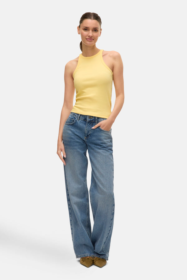 Top (zonder mouwen) Geel - VERO MODA®