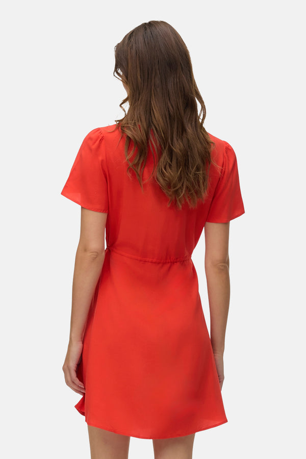 Kleedjes (korte mouwen) Rood - VERO MODA®