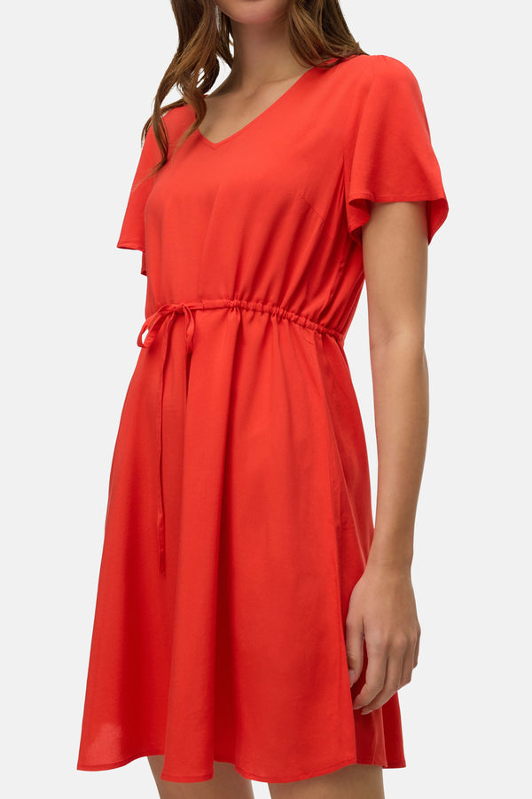 Kleedjes (korte mouwen) Rood - VERO MODA®