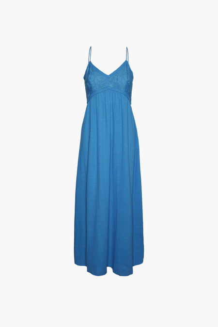 VMKIVA SINGLET LONG DRESS WVN BTQ