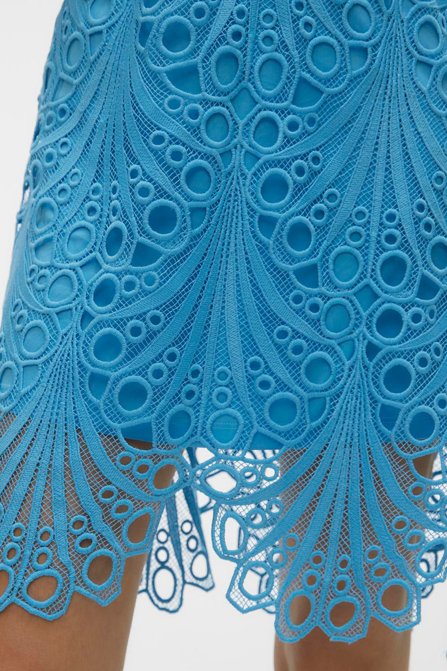 Kleedje met korte mouwen - blauw - VERO MODA®