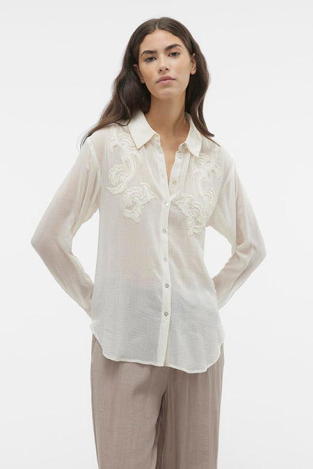 VMPEARL LS SHIRT WVN GA