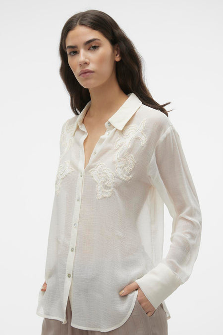 VMPEARL LS SHIRT WVN GA