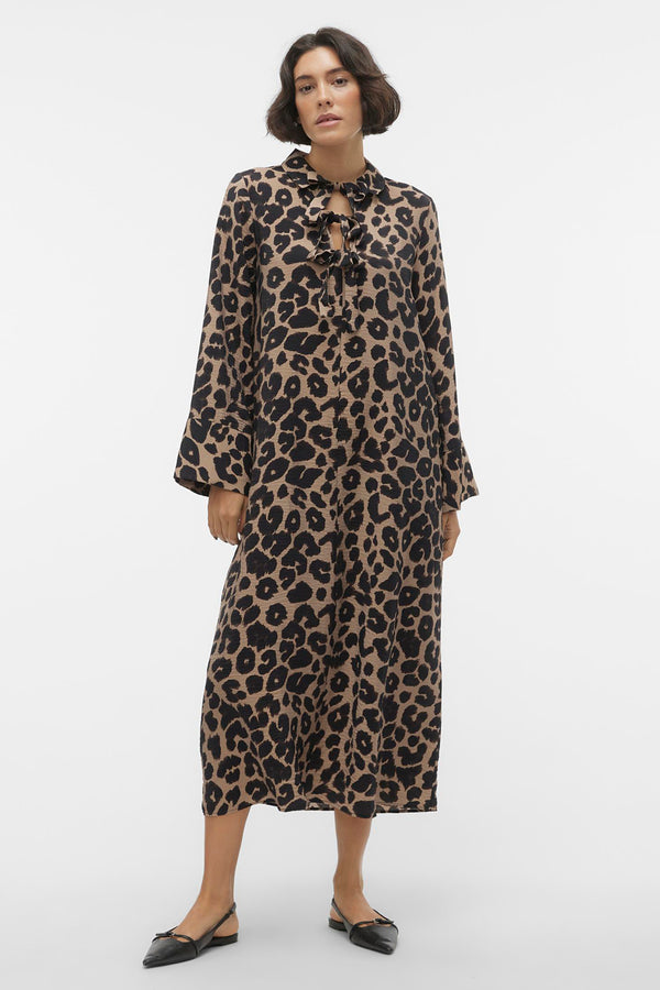 Kleedjes (lange mouwen) Beige - VERO MODA®