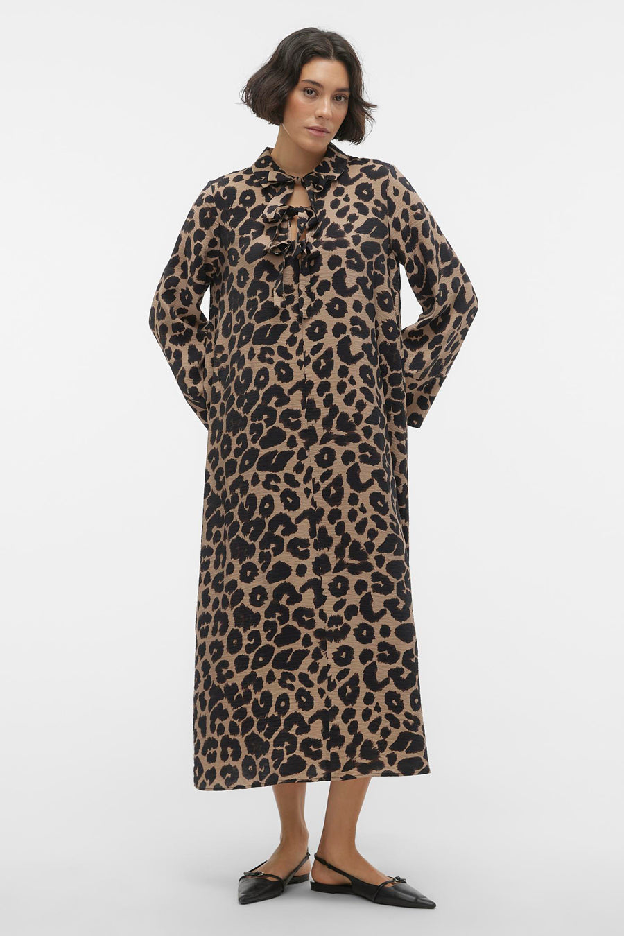 Kleedjes (lange mouwen) Beige - VERO MODA®