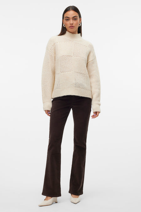 VMMOON LS HIGHNECK PULLOVER GA BF