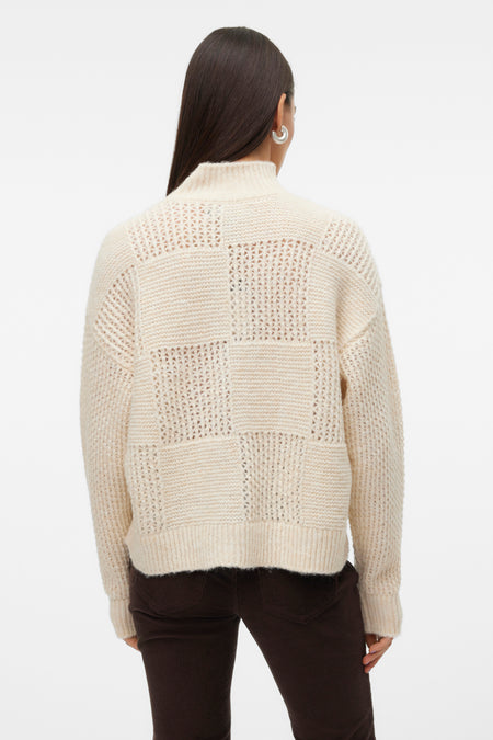 VMMOON LS HIGHNECK PULLOVER GA BF