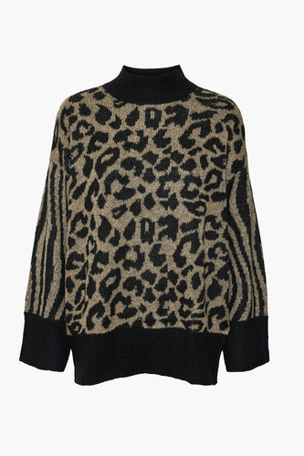 Pull à col rond - noir - VERO MODA®