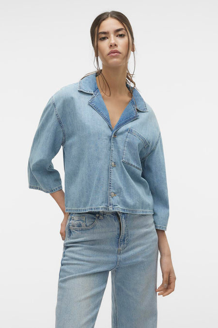 Jeanshemd - light blue denim