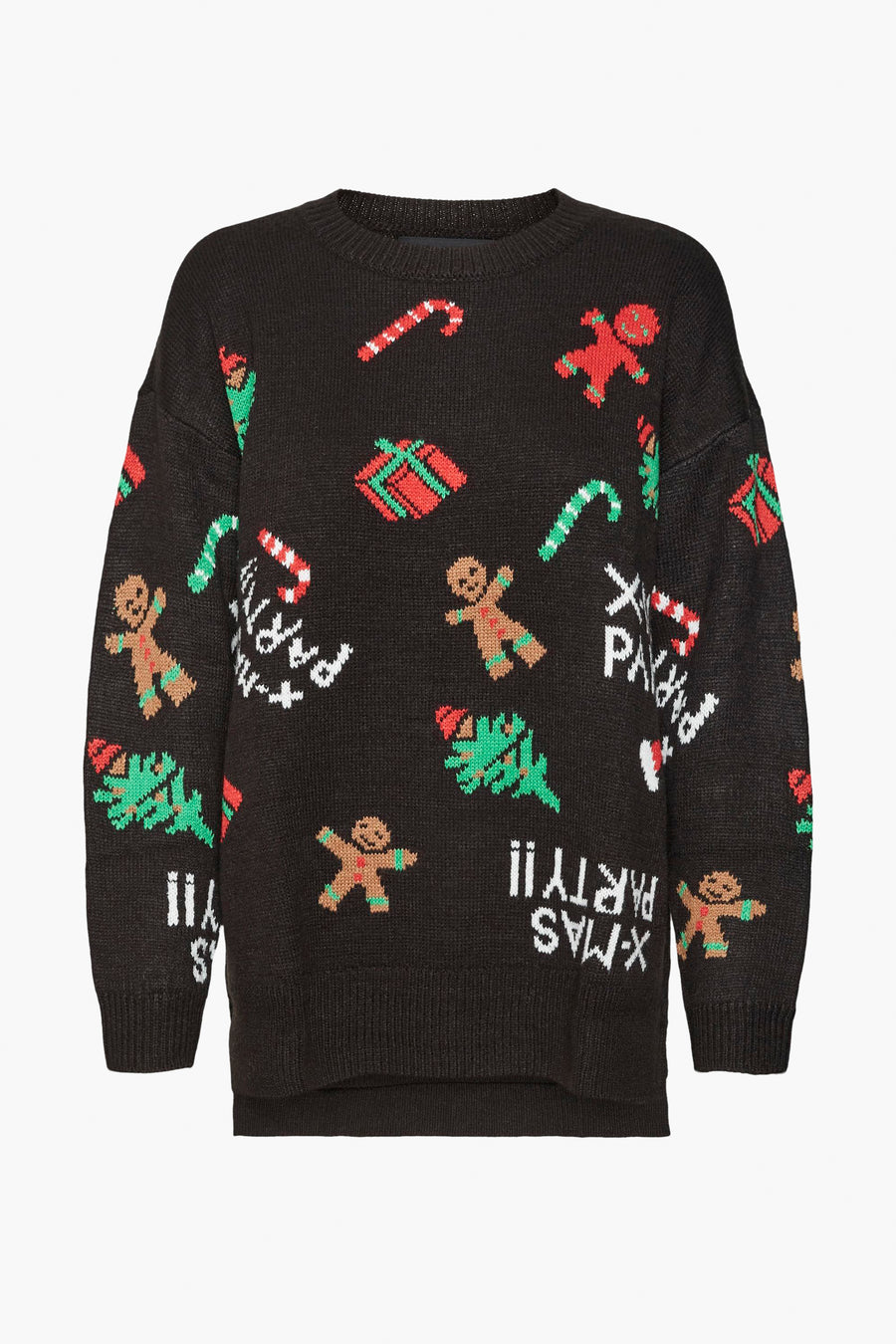 Pull met ronde hals - zwart - VERO MODA®