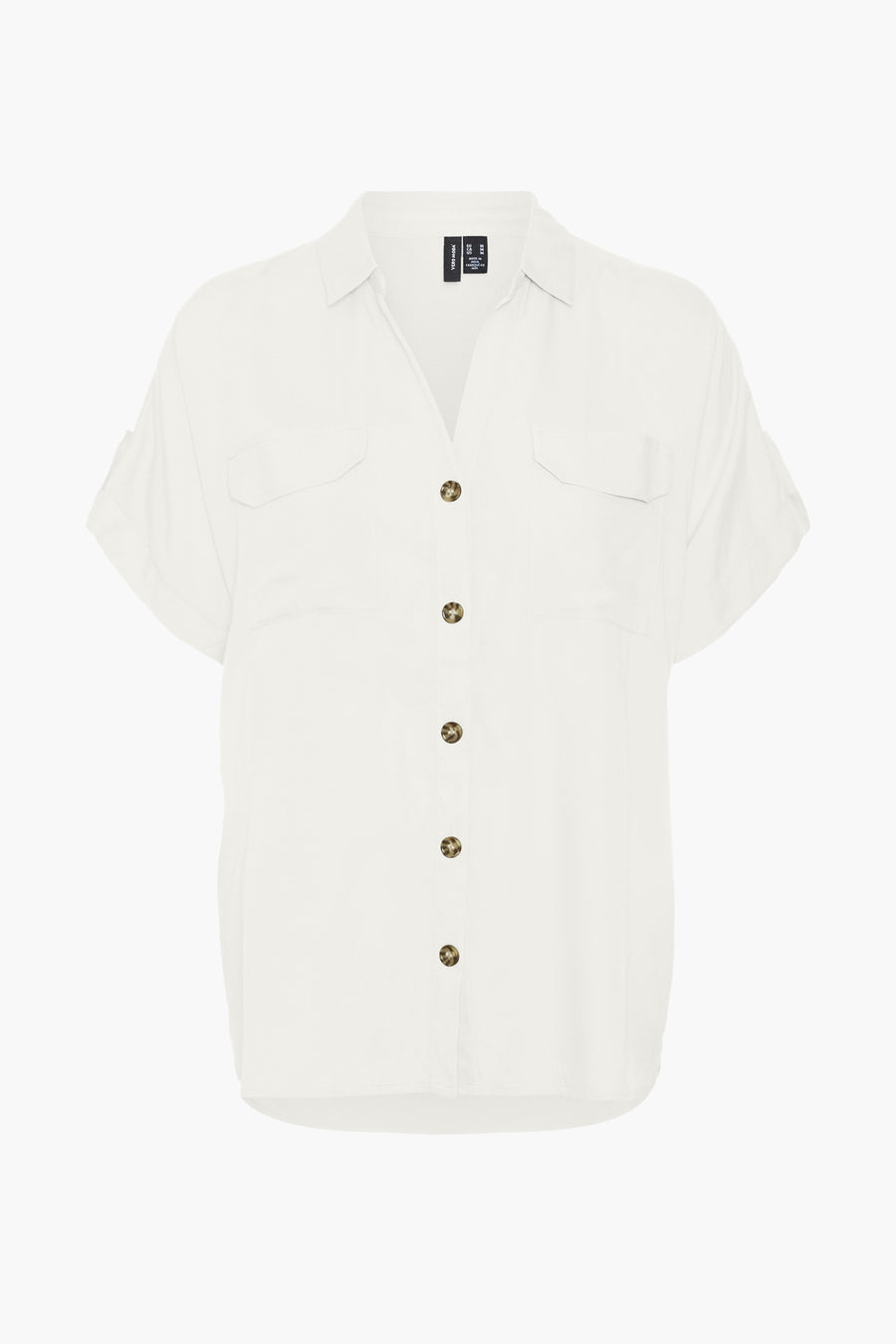Chemise à manches courtes - blanc - VERO MODA®