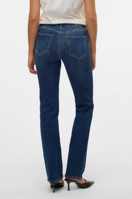 Straight jeans - dark blue denim
