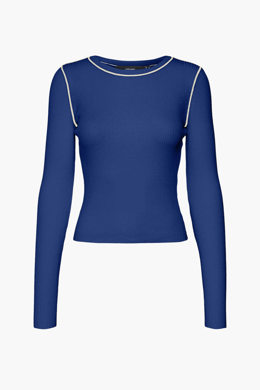 Pull met ronde hals - blauw - VERO MODA®