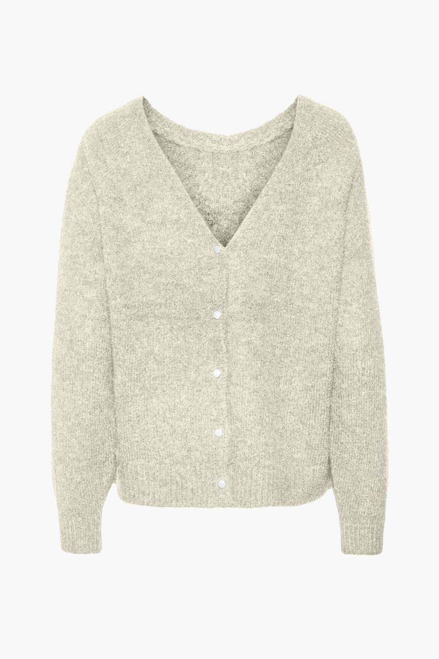 Pull met ronde hals - beige - VERO MODA®