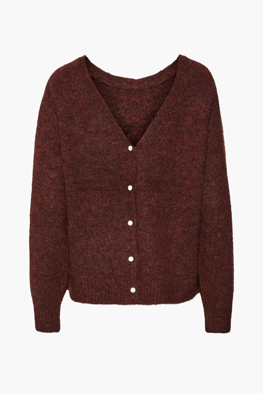 Pull met ronde hals - bruin - VERO MODA®