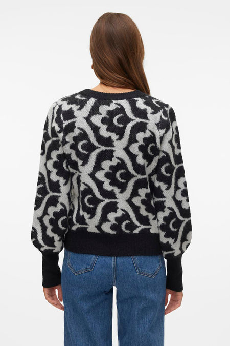 VMTARI LS O-NCK JACQUARD PULLOVER GA BOO