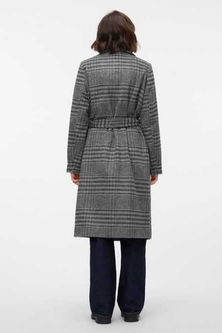 VMLUCK LONG CHECK COAT BOO