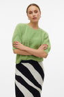 Pull met ronde hals - groen