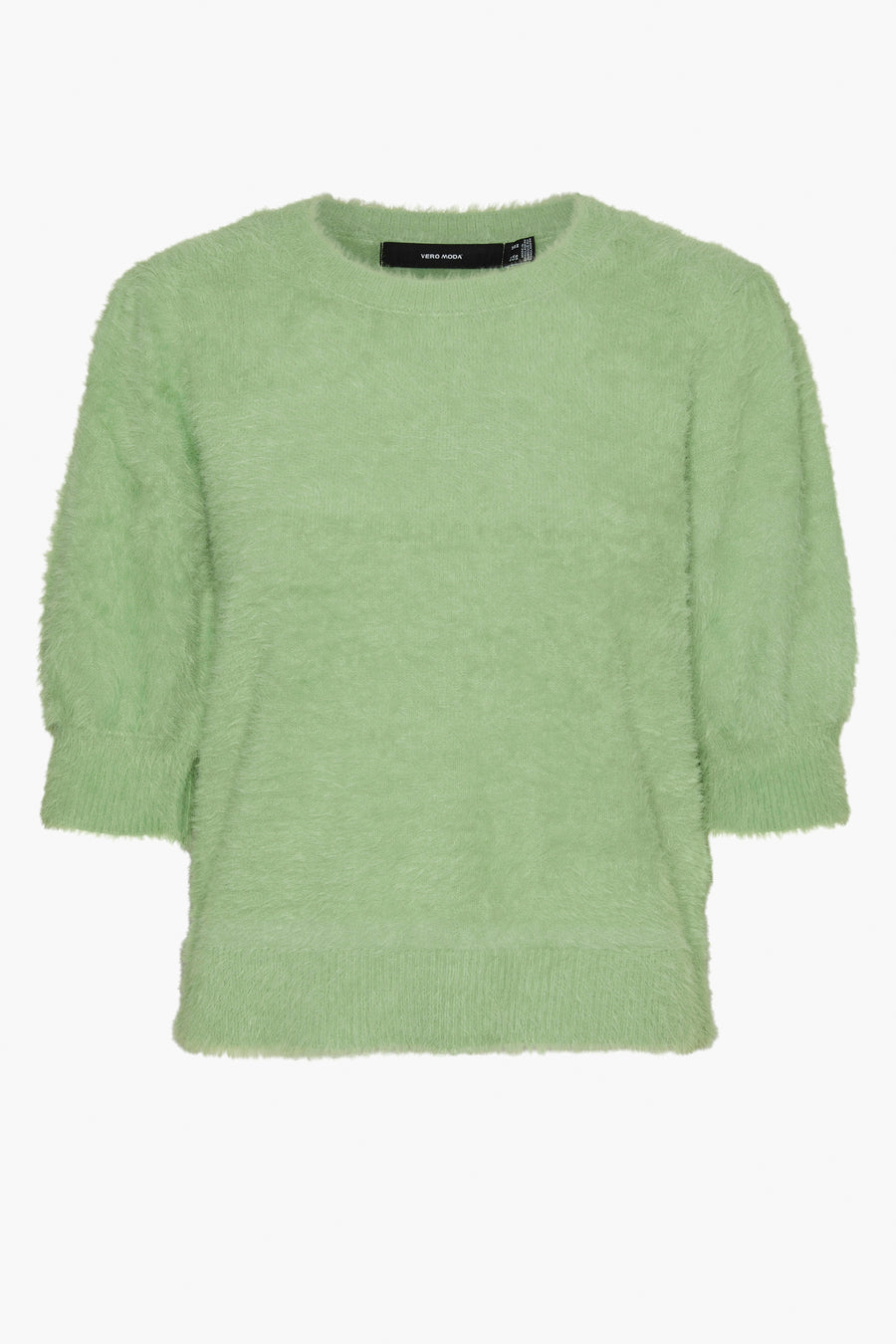 Pull met ronde hals - groen