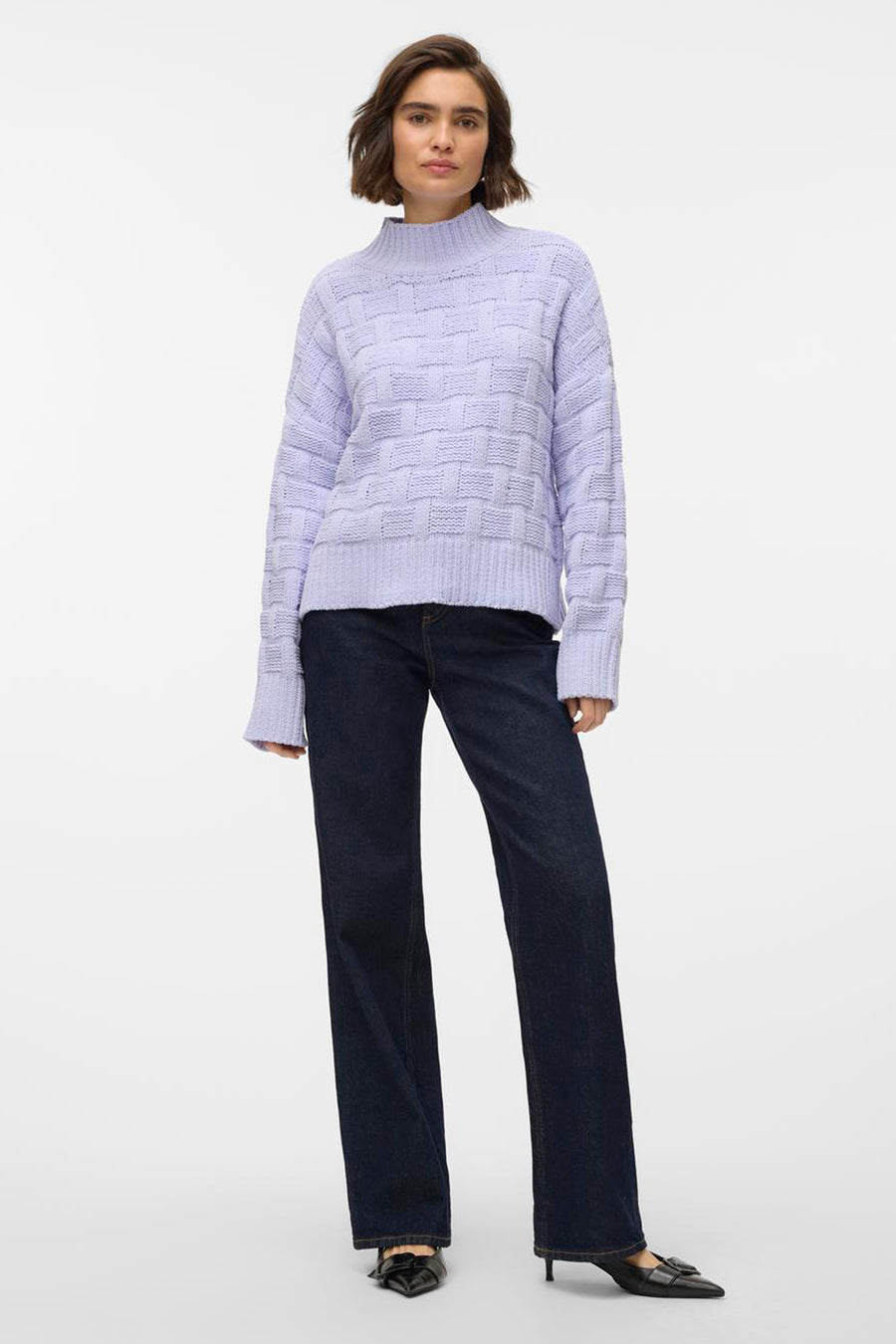 VMISA LS HIGHNECK PULLOVER BOO - VERO MODA®