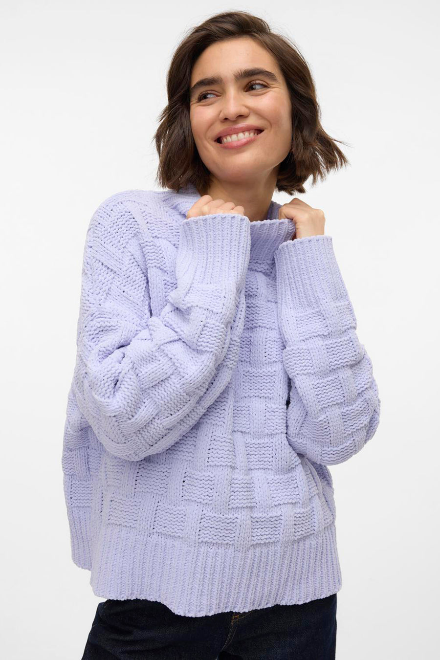 VMISA LS HIGHNECK PULLOVER BOO - VERO MODA®