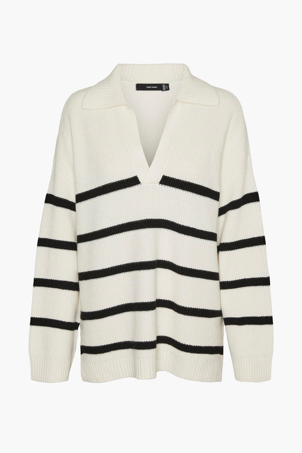 VMLUNA LS V-NECK LONG PULLOVER GA BOO