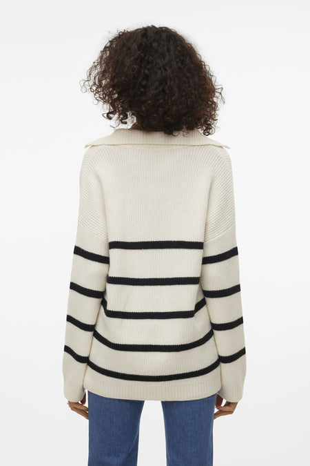VMLUNA LS V-NECK LONG PULLOVER GA BOO
