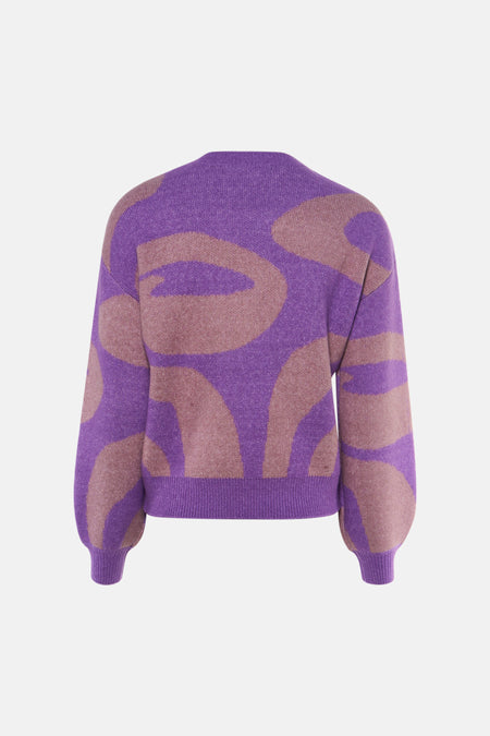 Pull col O - violet