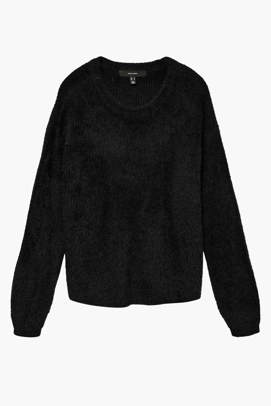 Pull met ronde hals - zwart - VERO MODA®