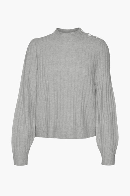 VMELYA LS HIGHNECK PULLOVER GA BOO