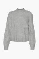 VMELYA LS HIGHNECK PULLOVER GA BOO