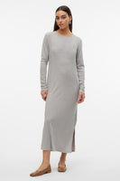 Kleedjes (lange mouwen) Grijs - VERO MODA®