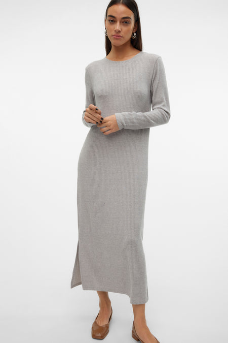 Kleedjes (lange mouwen) Grijs - VERO MODA®
