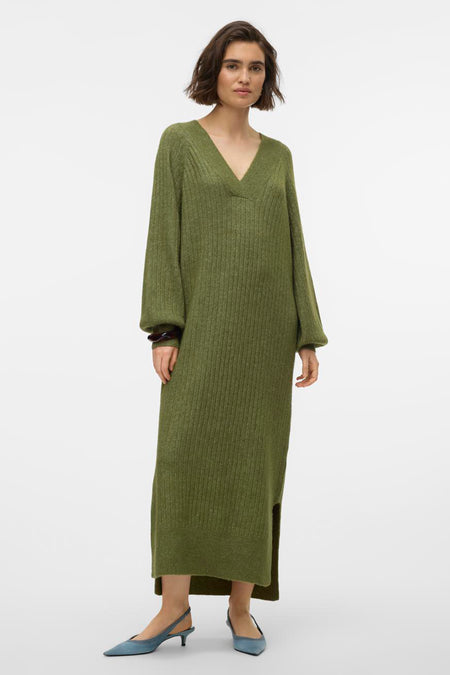 VMPHILINE LS RIB V-NCK CALF DRESS GA BOO