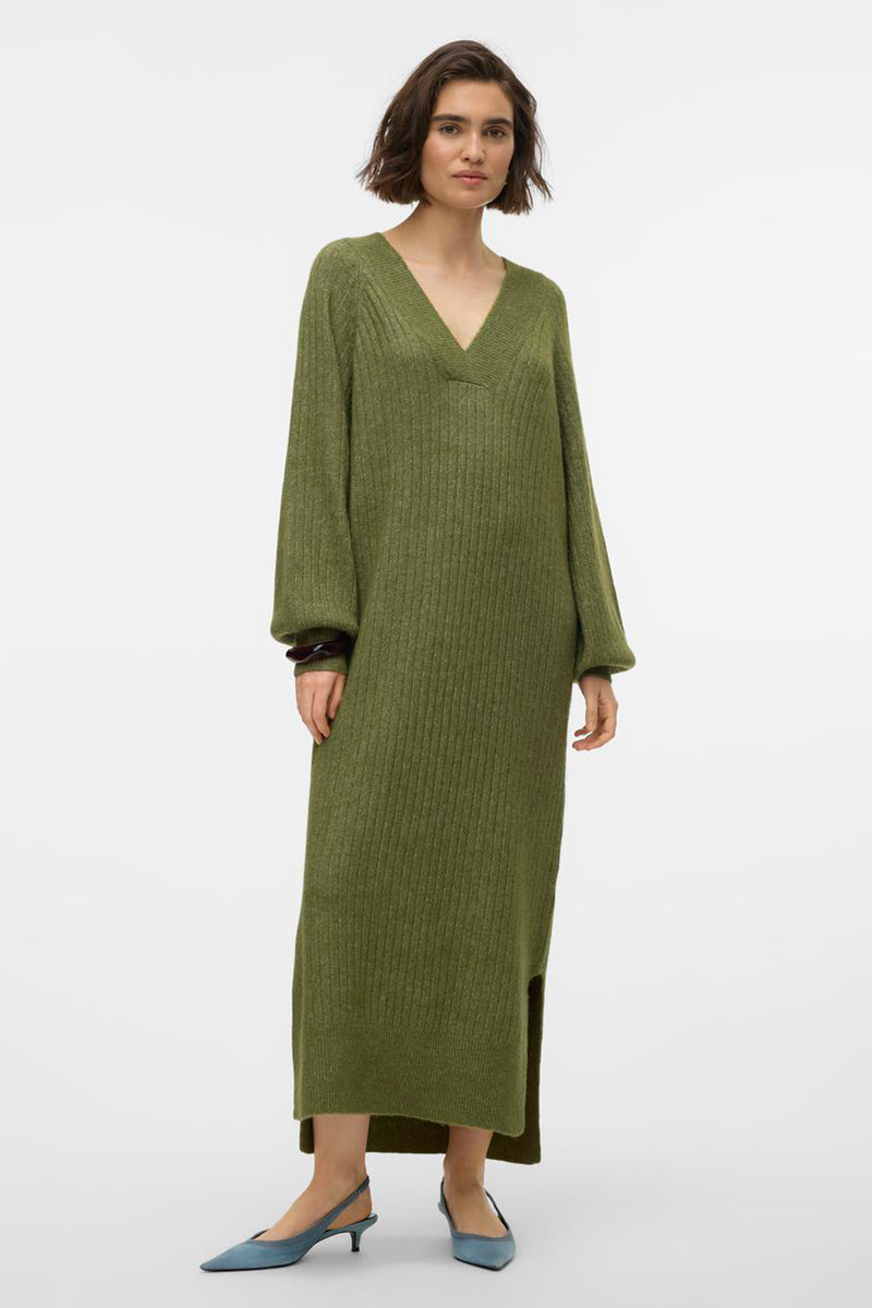 VMPHILINE LS RIB V-NCK CALF DRESS GA BOO